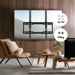 Uchwyt do TV Maclean MC-412, max VESA 400x400, 32-70", 45kg, reg.