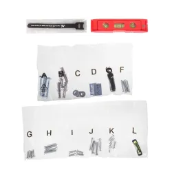 Uchwyt do TV Maclean MC-422, max VESA 800x400, 43-100", 120kg, reg.