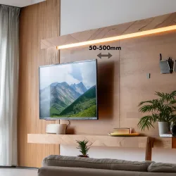 Uchwyt do TV Maclean MC-423, max VESA 800x600, 43-100", 80kg, reg.kąta w