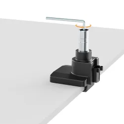 Uchwyt do monitora Maclean MC-968, podwójne ramię, ze sprężyną gazową,