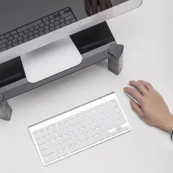 Podstawka pod laptopa / monitor Maclean MC-934 max. 20kg, hartowane szkło,