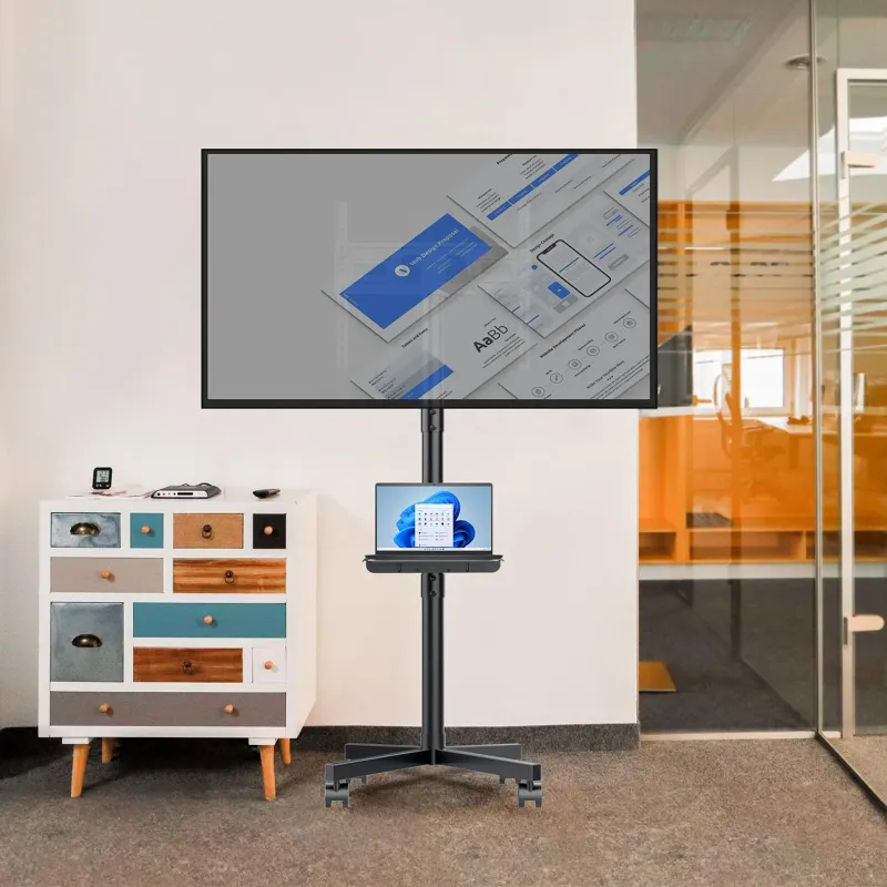 Stand wózek do TV Maclean MC-949, profesjonalny,32-55", na kółkach, max.