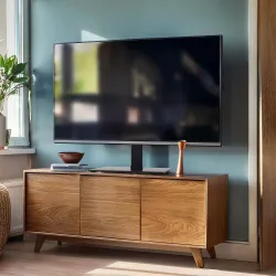 Stojak do TV uniwersalny Maclean MC-386, na szafkę RTV, | PartsPC.pl