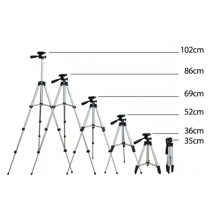 Statyw uniwersany 1/4" Maclean MC-164, do aparatów, kamer, smarfonów, lampy