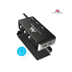 Rozdzielacz gniazda zapalniczki samochodowej Maclean MCE218 3 gniazda