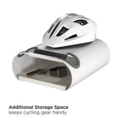 Uchwyt stojak rowerowy ścienny Maclean MC-466 poziomy stal max. obciążenie