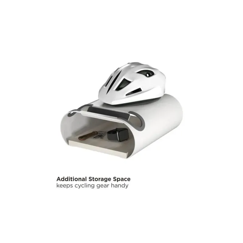 Uchwyt stojak rowerowy ścienny Maclean MC-466 poziomy stal max. obciążenie