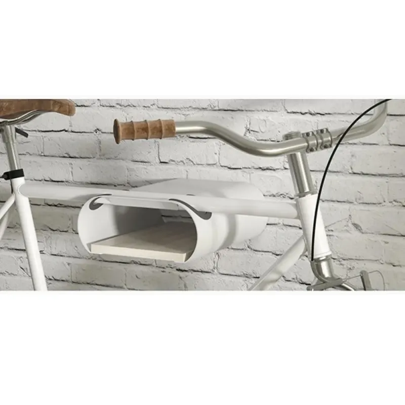 Uchwyt stojak rowerowy ścienny Maclean MC-466 poziomy stal max. obciążenie