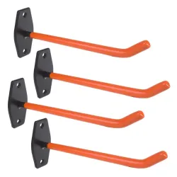 Uchwyt wieszak Maclean MC-437, komplet 4 szt, na opony, koła, drabinę,