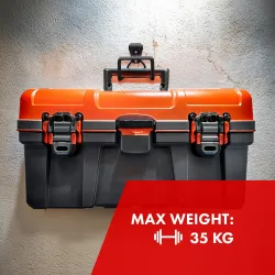 Uchwyt ścienny do garażu Maclean MC-441, na opony, narzędzia ogrodnicze,