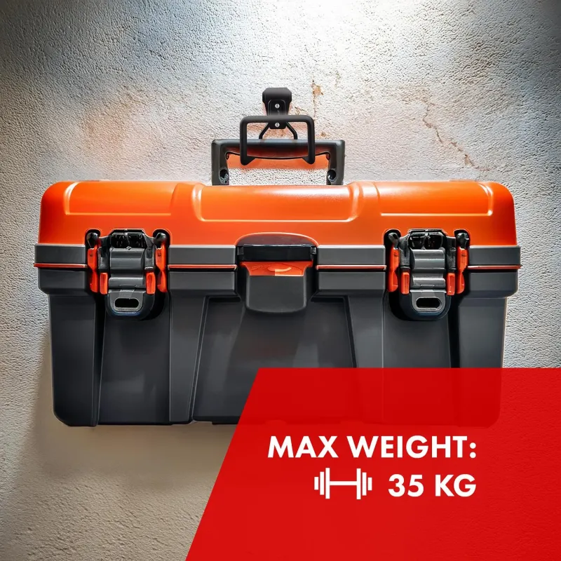 Uchwyt ścienny do garażu Maclean MC-441, na opony, narzędzia ogrodnicze,