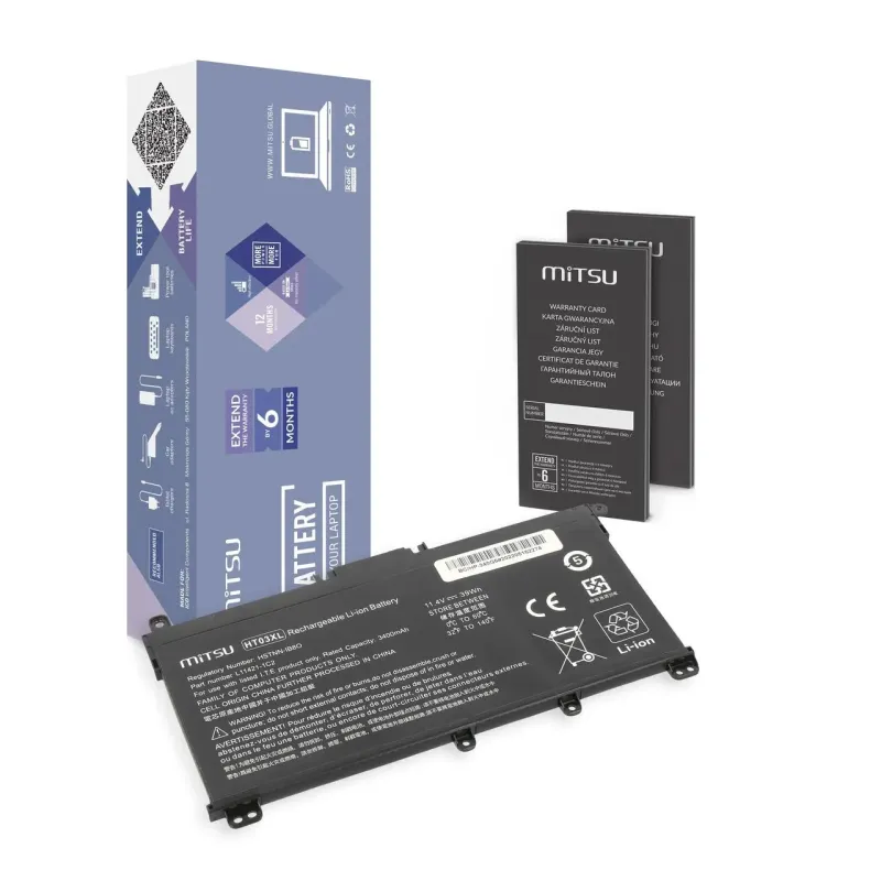 Bateria Mitsu do notebooka HP HT03XL, 240 250 255 256 G7, 34… | PartsPC.pl