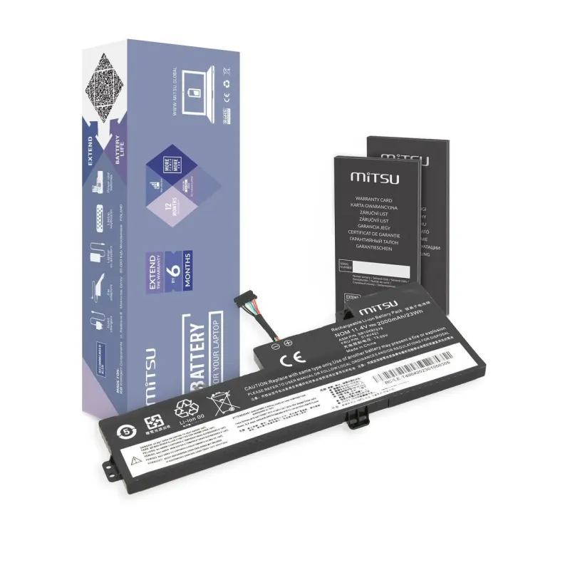Bateria Mitsu do notebooka Lenovo ThinkPad T470, T480, A475,… | PartsPC.pl