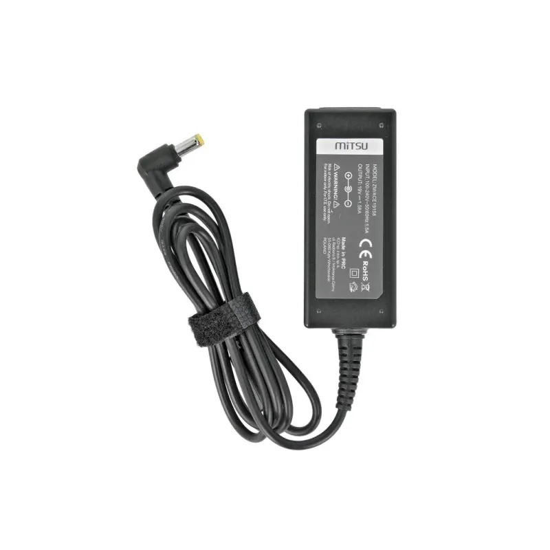 Zasilacz sieciowy Mitsu 19V 1.58A (5.5x1.7) 30W do not... | PartsPC.pl