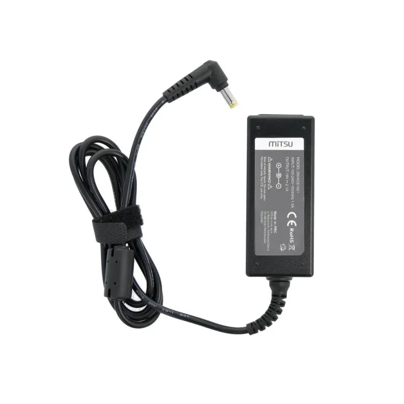 Zasilacz sieciowy Mitsu 19V 2.1A (5.5x1.7) 40W do notebooka Acer, Packard