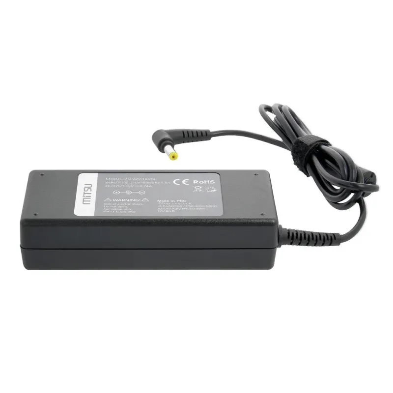Zasilacz sieciowy Mitsu 19V 4.74A (5.5x1.7) 90W do notebooka Acer