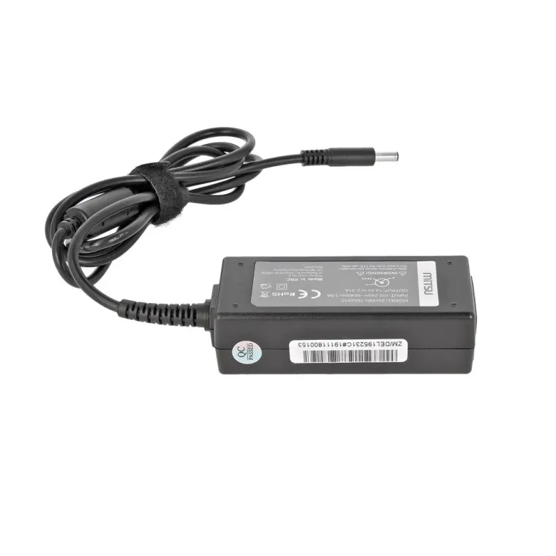 Zasilacz sieciowy Mitsu 19.5V 2.31A (4.5x3.0 pin) 45W do notebooka Dell