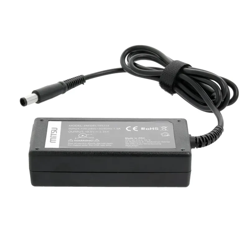 Zasilacz sieciowy Mitsu 19.5V 3.34A (7.4x5.0 pin) 65W do not… | PartsPC.pl