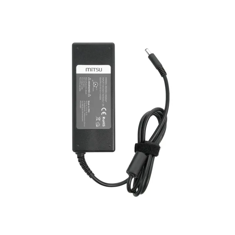 Zasilacz sieciowy Mitsu 19.5V 4.62A (4.5x3.0 pin) 90W do notebooka Dell