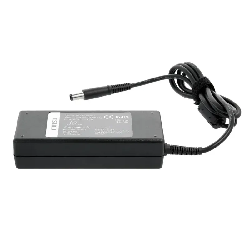 Zasilacz sieciowy Mitsu 19.5V 4.62A (7.4x5.0 pin) 90W do notebooka Dell