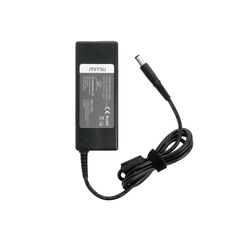 Zasilacz sieciowy Mitsu 19.5V 4.62A (7.4x5.0 pin) 90W do notebooka Dell
