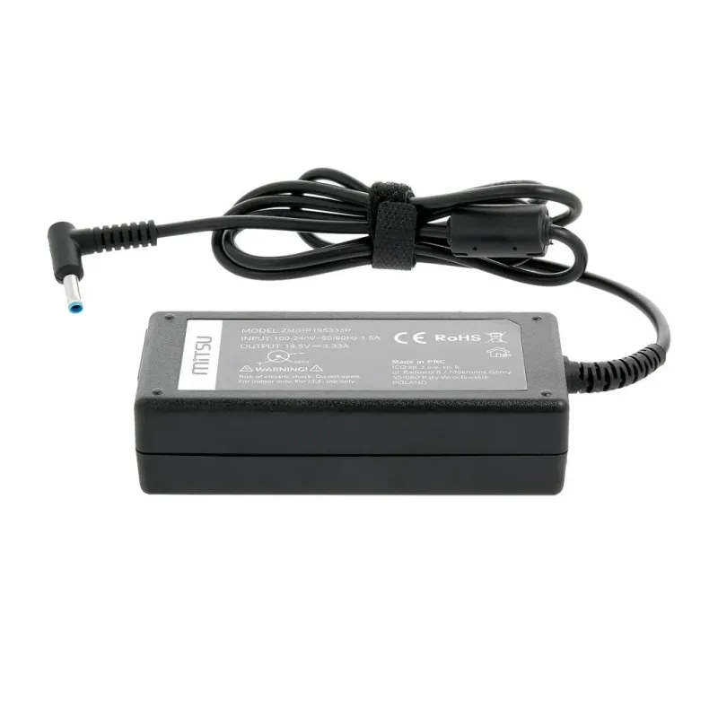 Zasilacz sieciowy Mitsu 19.5V 3.33A (4.5x3.0 pin) 65W do not… | PartsPC.pl