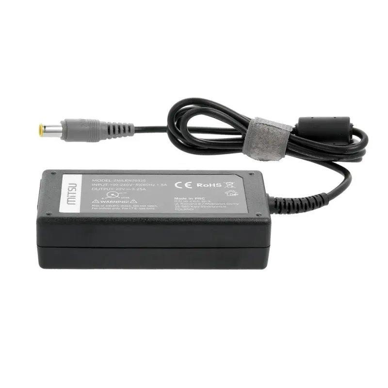 Zasilacz sieciowy Mitsu 20V 3.25A (8.0x5.5 pin) 65W do... | PartsPC.pl