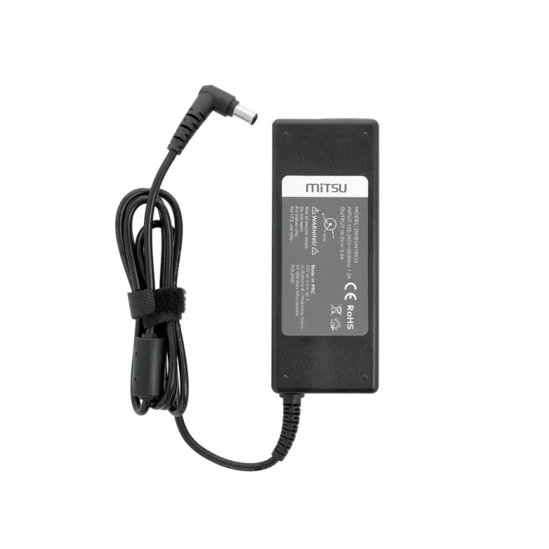 Zasilacz sieciowy Mitsu 19.5V 3.9A (6.5x4.4 pin) 75W d... | PartsPC.pl