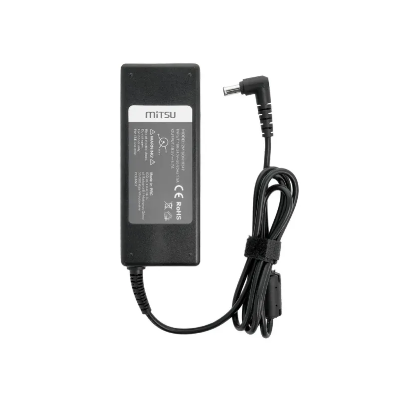Zasilacz sieciowy Mitsu 19.5V 4.7A (6.5x4.4 pin) 90W d... | PartsPC.pl