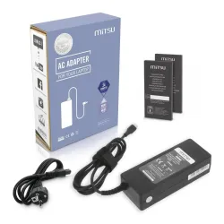 Zasilacz sieciowy Mitsu 100W USB-C, USBC, 5-20V, 3-5A (black… | PartsPC.pl