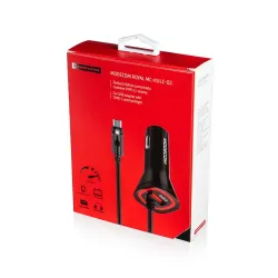 Ładowarka samochodowa MODECOM MC-KULC Royal z kablem USB Type-C
