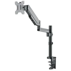 Uchwyt biurkowy LCD/LED Manhattan 17"-32", 8kg, sprężyna gazowa, czarny
