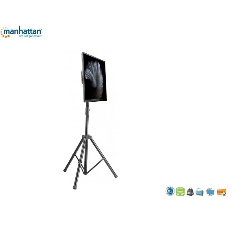 Stojak podłogowy Manhattan Tripod 37"-70", 35kg. Regulowany