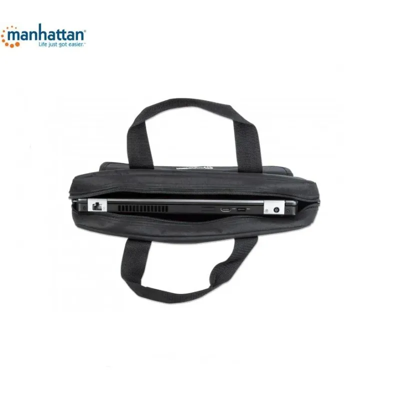 Torba do notebooka Manhattan London 17,3", czarna | PartsPC.pl