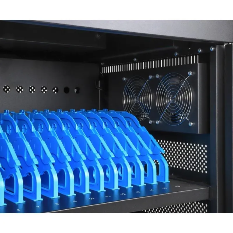 Stacja ładująca Manhattan do 32 laptopów 15.6" tabletów 32 gniazda AC