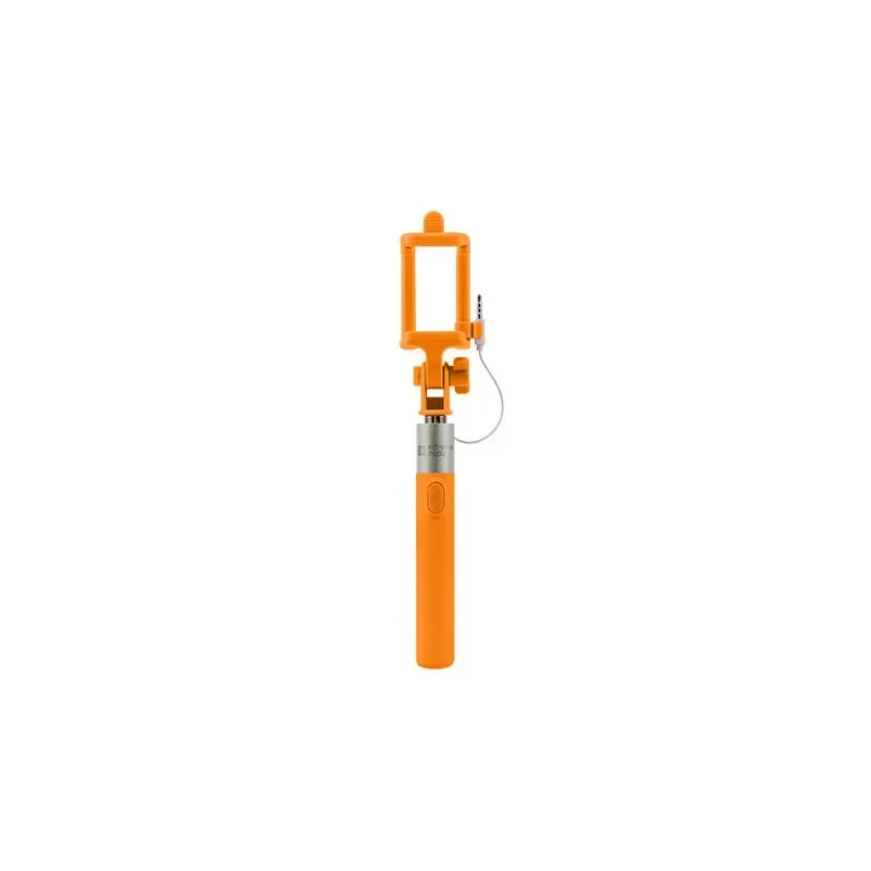 Monopod przewodowy / Selfie stick Natec Extreme Media SF-20W pomarańczowy