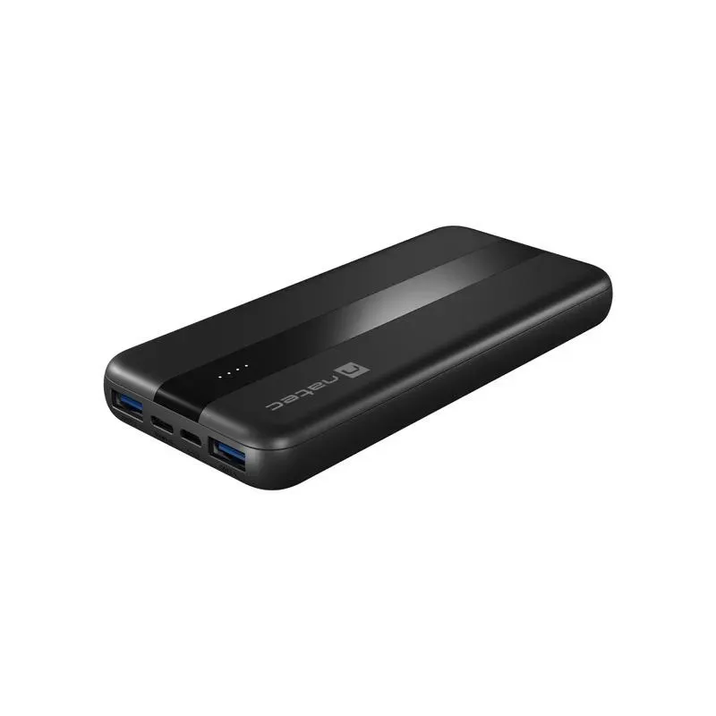 Powerbank Natec Trevi Slim Q V2 10000Mah PD USB-C 20W + USB-A 18W + Kabel