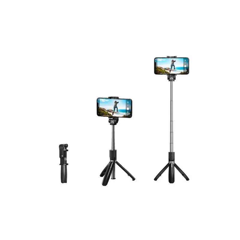 Tripod Natec Alvito bezprzewodowy BT 4.0 czarny