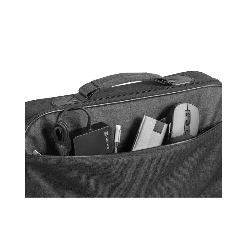 Torba do notebooka Natec Impala 2 15,6" - 16" Stony Czarna