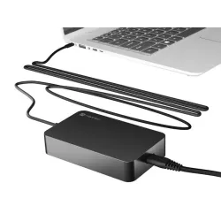 Zasilacz sieciowy uniwersalny Natec Grayling USB-C 90W do laptopów,