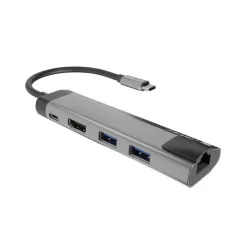Stacja dokująca USB Natec Fowler GO Multiport USB-C PD, 2x USB 3.0, HDMI