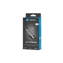 Stacja dokująca USB Natec Fowler GO Multiport USB-C PD, 2x USB 3.0, HDMI