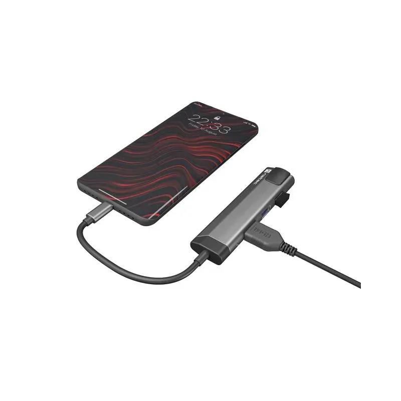 Stacja dokująca USB Natec Fowler GO Multiport USB-C PD, 2x USB 3.0, HDMI