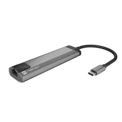 Stacja dokująca USB Natec Fowler GO Multiport USB-C PD, 2x USB 3.0, HDMI