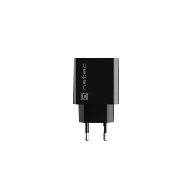 Ładowarka sieciowa Natec Ribera 1x USB-A + 1x USB-C 20W czarna