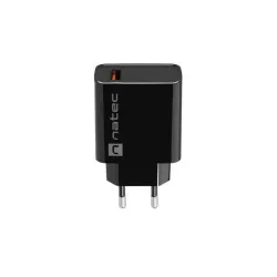 Ładowarka sieciowa Natec Ribera 1x USB-A 18W czarna