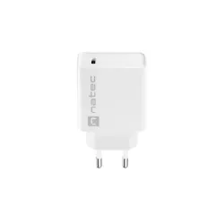 Ładowarka sieciowa Natec Ribera 1x USB-C 20W biała