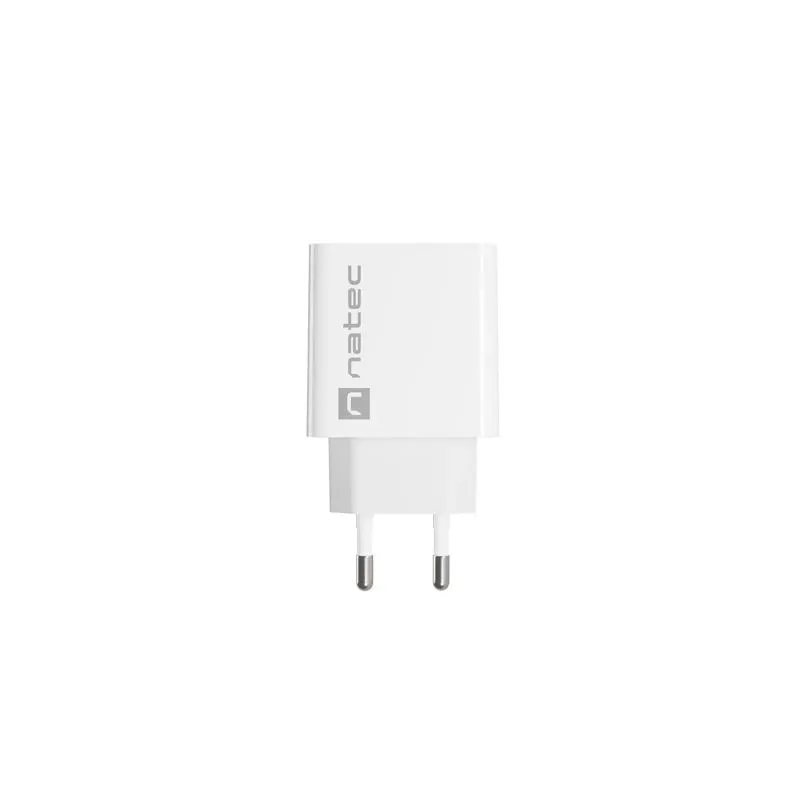 Ładowarka sieciowa Natec Ribera 1x USB-C 20W biała