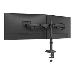 Uchwyt biurkowy na dwa monitory Neomounts DS60-600BL2 10"-32"