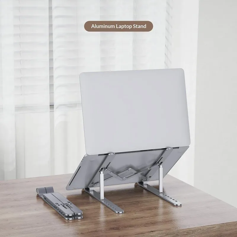 Podstawka do notebooka Orico PFB-A2-SV-BP składana aluminium